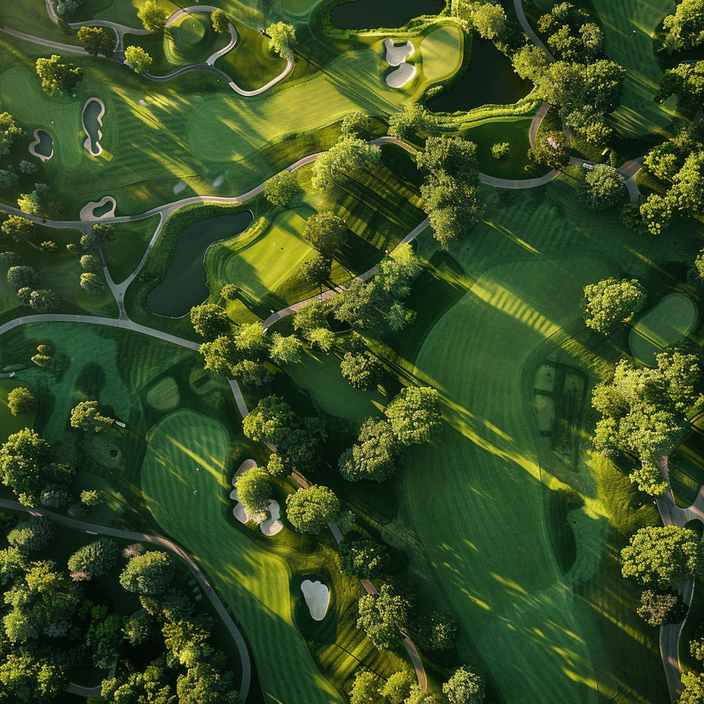 what hand you wear a golf glove on - golf course image