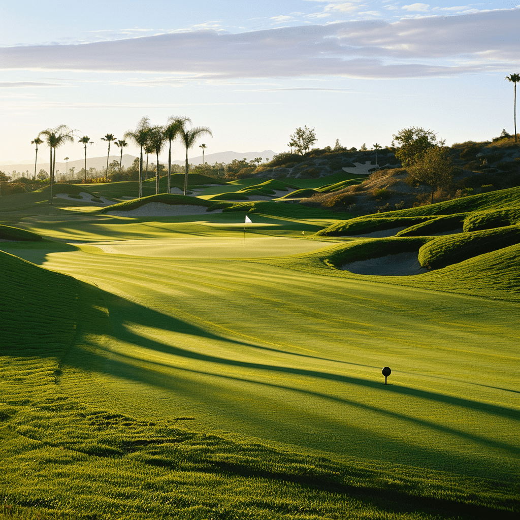 What is a Double Eagle - bautiful golf course image